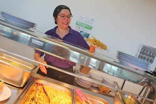 Food served